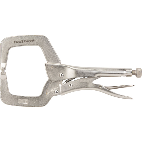 Locking Pliers, 11" Length, C-Clamp Equipment World