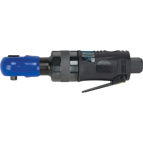 Stubby Industrial Air Ratchet Wrench, 1/4" Drive, 1/4" NPT, 3 CFM Equipment World