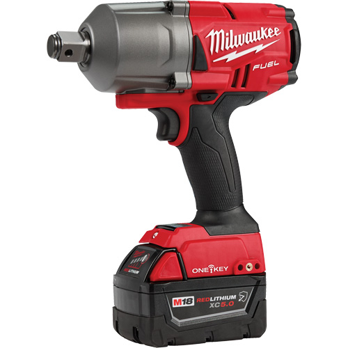 M18 Fuel High Torque Impact Wrench with One-Key & Friction Ring Kit, 18 V, 3/4" Socket Equipment World