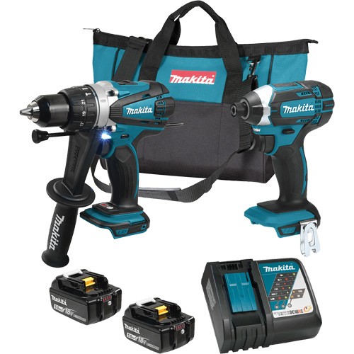 LXT Cordless 2-Tool Combo Kit, Lithium-Ion, 18 V Equipment World