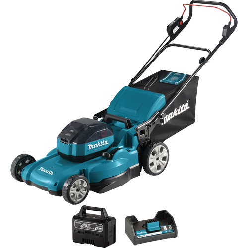 Brushless Cordless Lawnmower, Push Walk-Behind, Battery Powered, 21" Cutting Width Equipment World