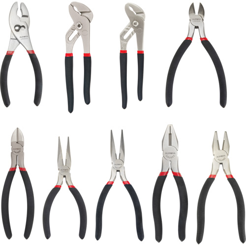 All-Purpose Plier Set, 9 Pieces Equipment World