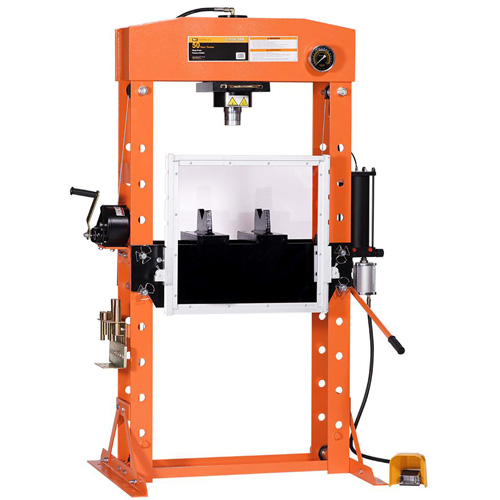 Super Heavy-Duty Shop Press, 50 Ton(s) Capacity Equipment World