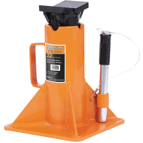 878B Heavy-Duty Jack Stand, Locking Pin, 22 Ton(s) Capacity, 13-3/4" - 19-3/4" H Equipment World
