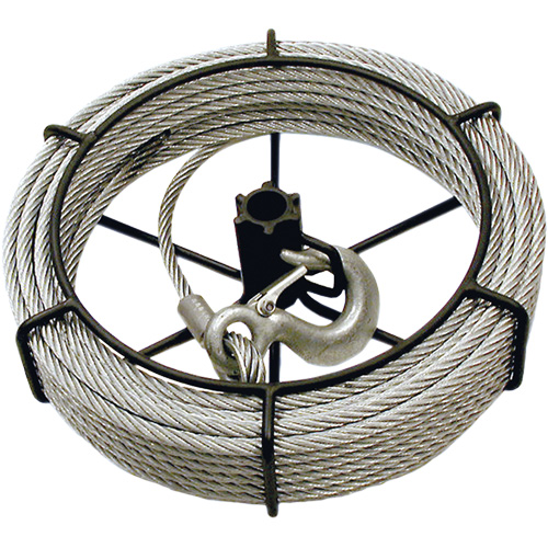 JGP-300A 3 Ton 66' Cable Assembly for Jet Wire Grip Pullers Equipment World