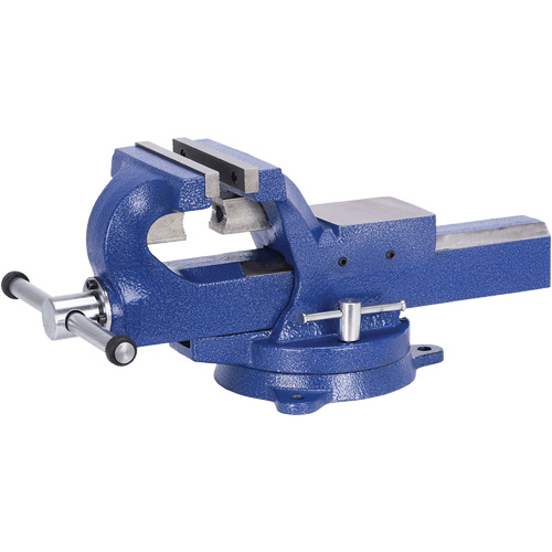 JADV-6 Super Heavy-Duty Bench Vise, 6" Jaw Width, 3-6/10" Throat Depth Equipment World