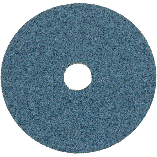 Resin Fibre Sanding Disc, 7" Dia., Z24 Grit, Zirconia Alumina Equipment World