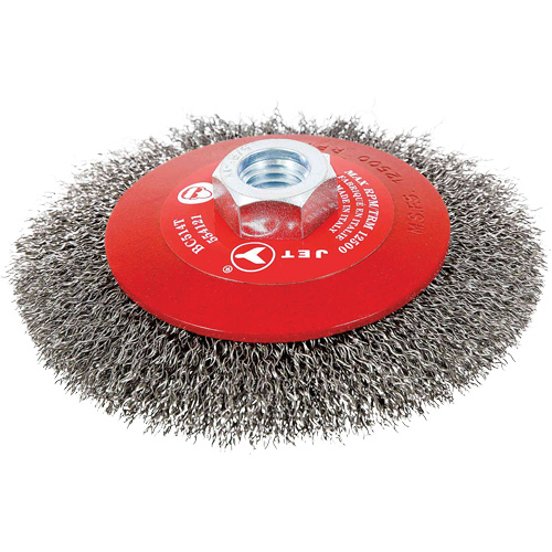 BC514T Crimped Conical Brushes for Angle Grinders Equipment World