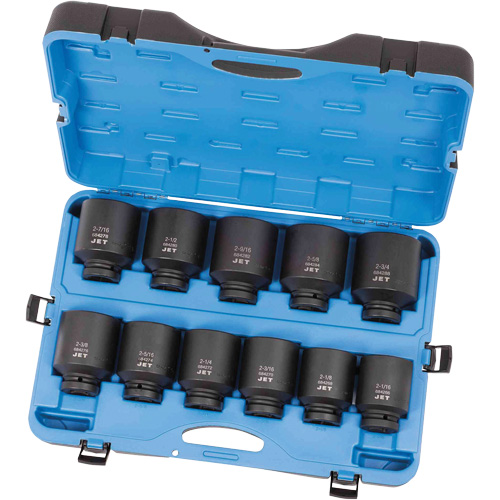 PS1101D Socket Set, 11 Pcs, Impact, 1" Drive Size, Deep Equipment World