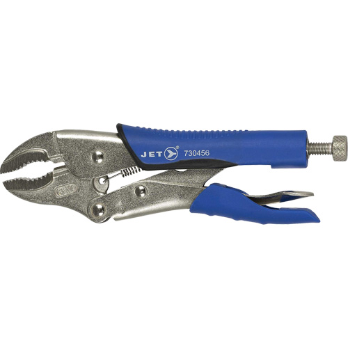 J7WRG Curved Jaw Locking Pliers, 7" Length, Curved Jaw Equipment World