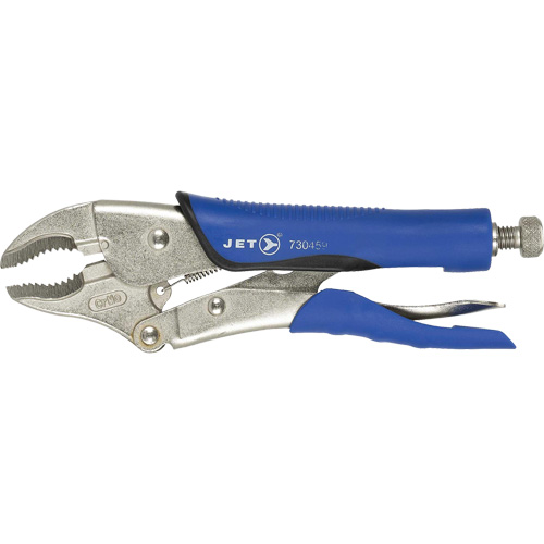 J10WRG Curved Jaw Locking Pliers, 10" Length, Curved Jaw Equipment World