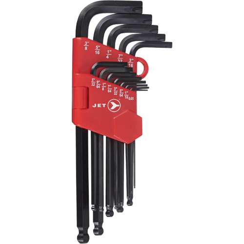 JHHK-13 Hextractor Hex Key Wrench Sets, 13 Pcs., Imperial Equipment World