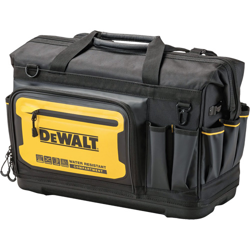 20” PRO Open Mouth Tool Bag, 33 Pockets, Black/Yellow Equipment World