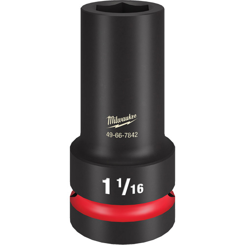 Shockwave Impact Duty Thin Wall Extra Socket, Impact, 1-1/16", 1" Drive, 6 Points, Deep Equipment World