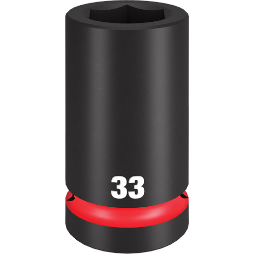 Shockwave Impact Duty Socket, Impact, 33 mm, 1" Drive, 6 Points, Deep Equipment World