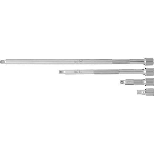 Drive Extension Set, 3/8" Drive, Chrome Finish, 4 Pcs Equipment World