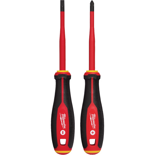 Insulated Slim Tip Screwdriver Set, 2 Pcs., Magnetic Equipment World