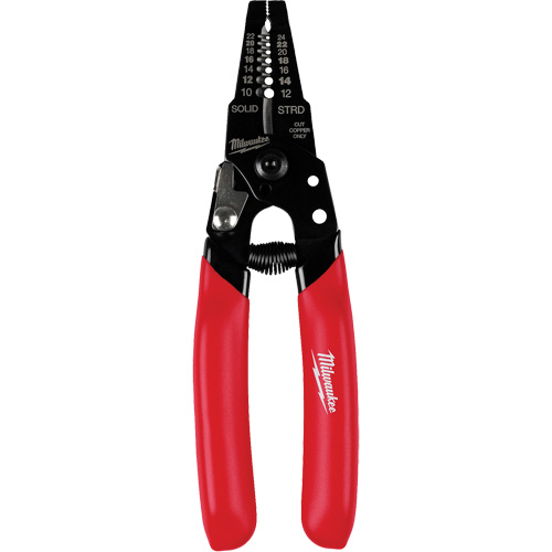 Compact Dipped Grip Wire Stripper & Cutter Equipment World
