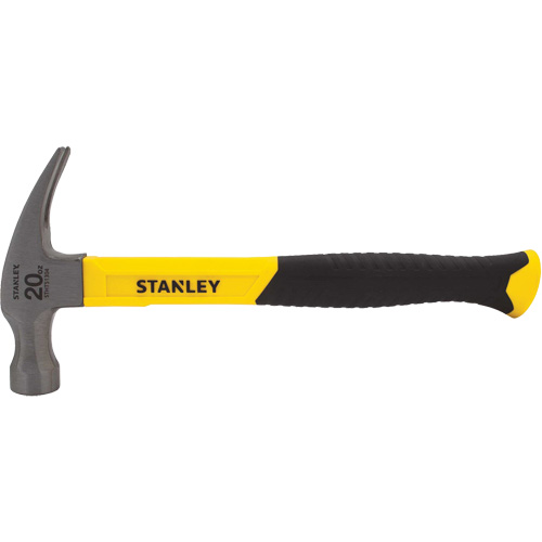 Rip Claw Hammer, 20 oz., Fibreglass Handle, 12-3/4" L Equipment World