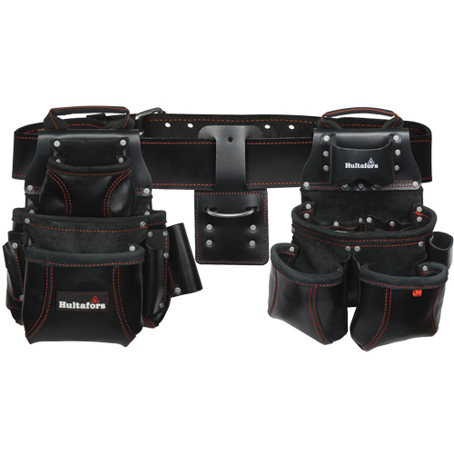 4-Piece Pro-Framer's Combo System, Leather, Black Equipment World