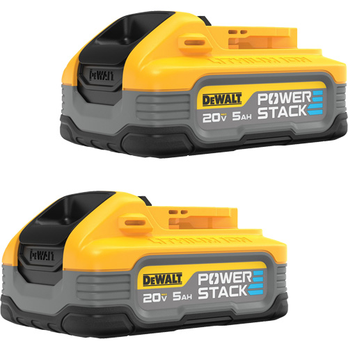 POWERSTACK Battery 2-Pack, Lithium-Ion, 20 V, 5 Ah Equipment World