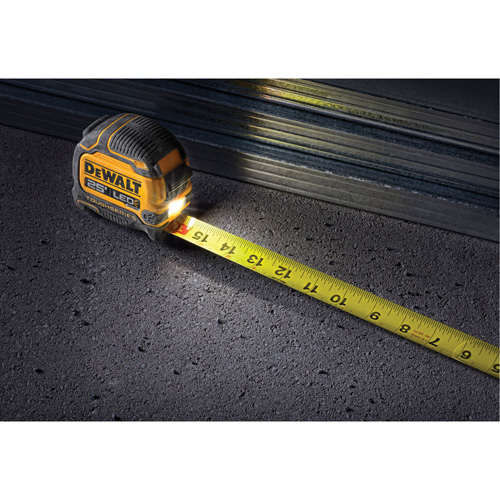 TOUGHSERIES LED Lighted Tape Measure, 25' Equipment World