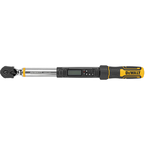 Torque Wrench, Electronic, 3/8" Square Drive, 20 - 100 ft-lbs. Equipment World