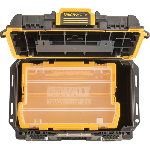 ToughSystem&reg; 2.0 Deep Compact Toolbox, 10" x 15-7/20" x 13-4/5", Black/Yellow Equipment World