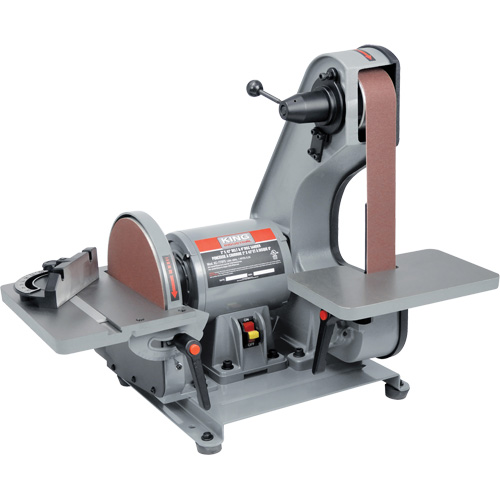 Belt & Disc Sander, 1" W x 42" L/2" W x 42" L Belt, 8" Disk Equipment World