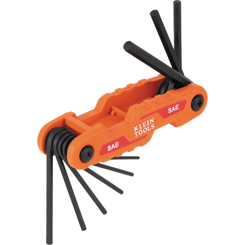 Compact Folding Hex Key Set, 9 Pcs., Imperial Equipment World