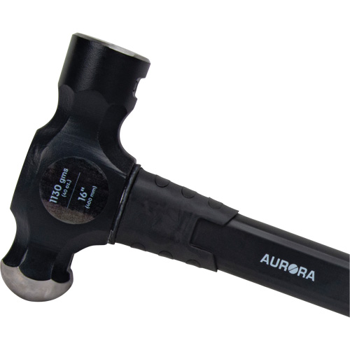 Ball Pein Hammer, 40 oz. Head Weight, Plain Face, Fibreglass Handle Equipment World
