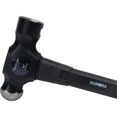 Ball Pein Hammer, 48 oz. Head Weight, Plain Face, Fibreglass Handle Equipment World