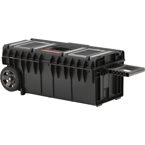 Arx Long Rolling Tool Chest, 31-1/5" x 15-1/5" x 12-7/10", Black Equipment World
