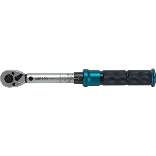 72-Tooth Torque Wrench, Click, 1/4" Square Drive, 20 - 200 in-lbs. Equipment World