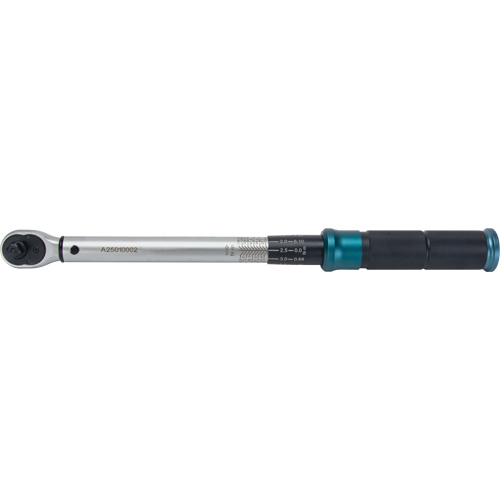 72-Tooth Torque Wrench, Click, 3/8" Square Drive, 10 - 100 ft-lbs. Equipment World