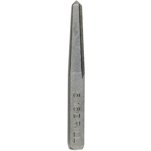 Undercut Flute Screw Extractor, For Screw Size 1/2" - 9/16", Chromium Steel Equipment World