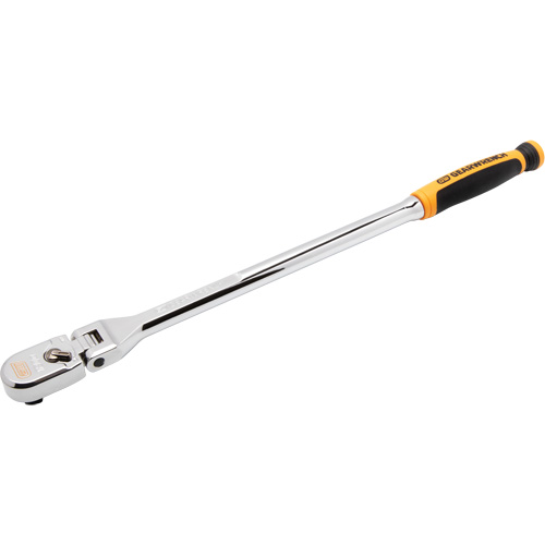 120XP Dual Material Handle Flex Head Teardrop Ratchet Equipment World