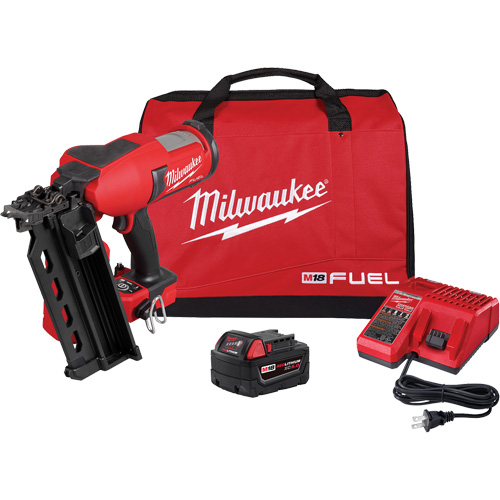 Ensemble de cloueuse Duplex Fuel, 18 V, Lithium-ion Equipment World