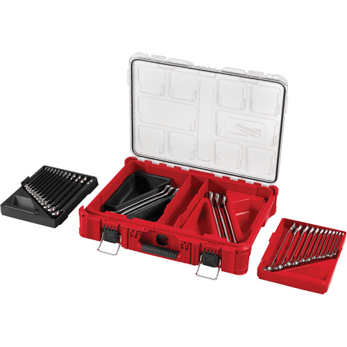 Wrench Set with PackOut Organizer, Combination, 30 Pieces, Imperial and Metric Equipment World