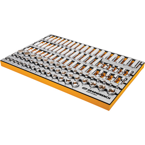 MEGAMOD Master Mechanics Tool Set in Premium Modular Foam Trays with Tool Storage, 1024 Pieces Equipment World