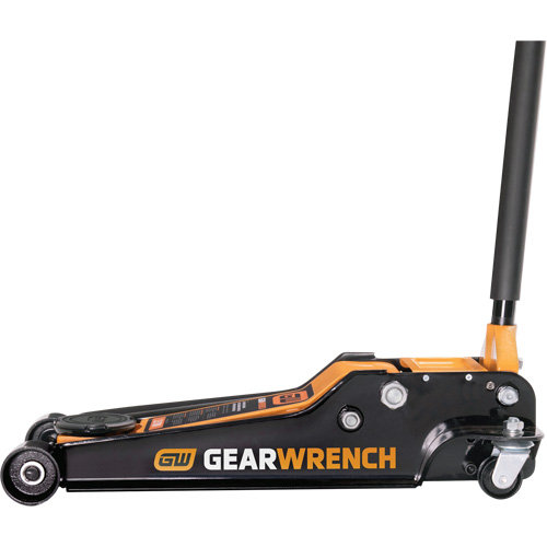 Low Profile Floor Jack, 3.5 Ton(s) Capacity, 3-3/4" Lowered, 21-3/4" Raised, Manual Hydraulic Equipment World