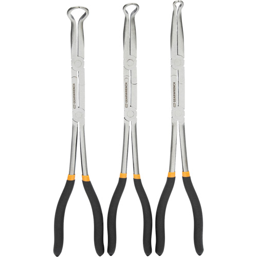 Double-X Hose Grip Plier Set, 3 Pieces Equipment World