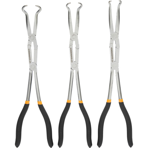 Double-X Hose Grip Plier Set, 3 Pieces Equipment World