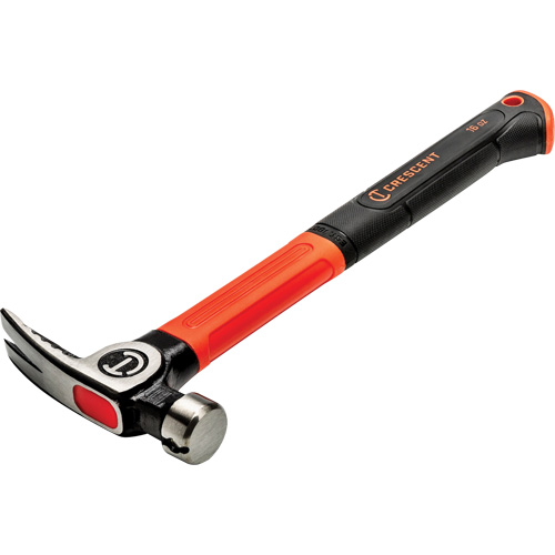 General Purpose Hammer, 16 oz., Fibreglass/Cushion Handle, 14" L Equipment World
