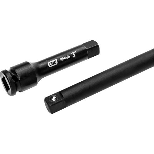 Jeu de rallonges &agrave; chocs, Prise de 3/8", Fini Phosphate de mangan&egrave;se, 4 Mcx Equipment World