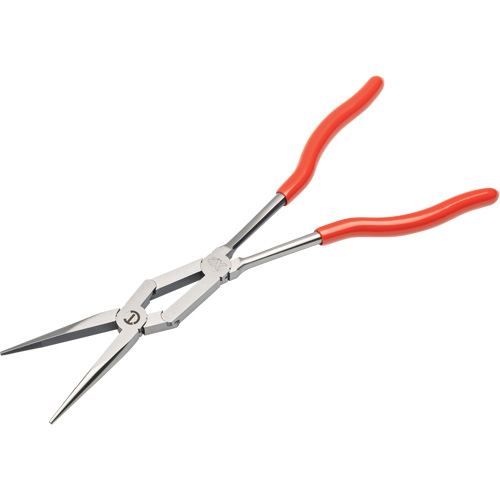 X2 Dipped Handle Long Reach Pliers, 13" L Equipment World