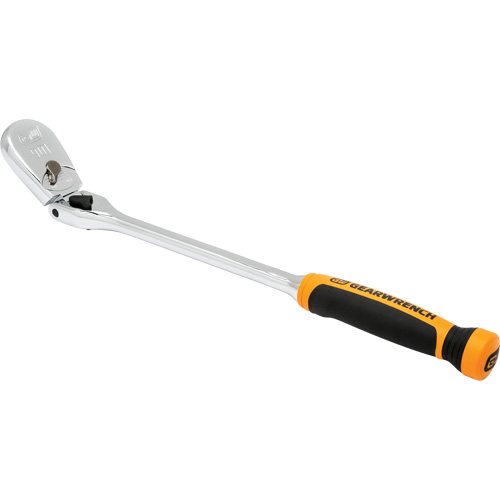 90-Tooth Dual Material Locking Flex Head Teardrop Ratchet Equipment World