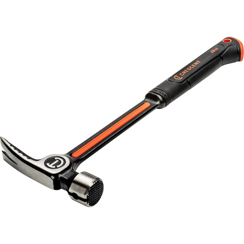 Milled-Face Framing Hammer, 28 oz., Solid Steel Handle, 16" L Equipment World