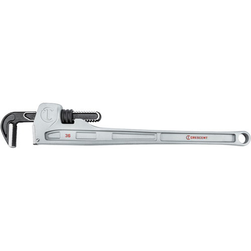 Pipe Wrench, 5" Jaw Capacity, 36" Long, Powder Coated Finish, Non-Ergonomic Handle Equipment World