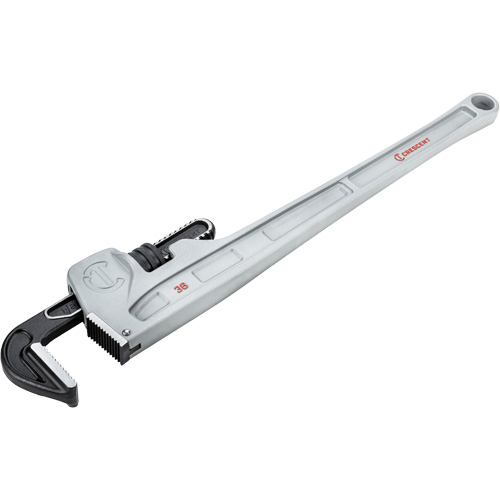 Pipe Wrench, 5" Jaw Capacity, 36" Long, Powder Coated Finish, Non-Ergonomic Handle Equipment World